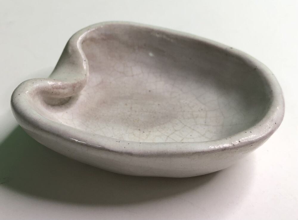 Rare Vintage Pinewood Pottery ASHTRAY TRINKET TRAY By EDITH HARWELL Fairhope AL